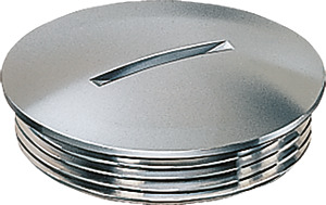 Blindstopfen M16 Messing vernickelt metr.Gewinde