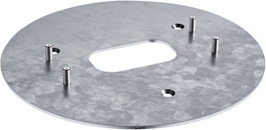 Fundamentrohradapterplatte DN500 für eFlex Comfort