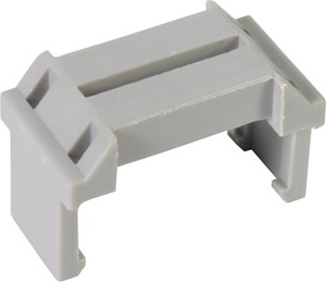 Zugentlastungsbügel geeignet Messer - und Federleisten D-Sub 1 Kunststoff