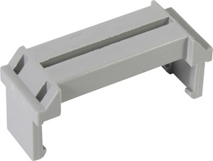 Zugentlastungsbügel geeignet Messer - und Federleisten D-Sub 2 Kunststoff