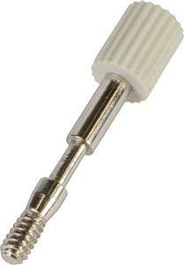 Rändelschraube 4-40M3 D SUB MALE SCREW LOCK M3 WITH PLASTIC