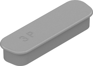 Abdeckkappe Messerleisten UL 94 V0 D-Sub 3 Kunststoff