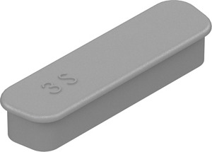 Abdeckkappe Federleisten UL 94 V0 D -Sub 3 Kunststoff