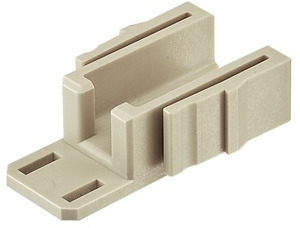 Han RJ45 Modul, Adapter, für Adapte r, Stift, Bemessungsstrom: 1 A, Polycarb