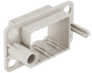 Andockrahmen, schwimmend gelagert, für 3 Module, A ... C