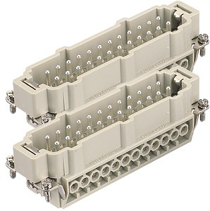 Steckereinsatz 24-polig HAN 24E M INSERT SCREW (25-48)