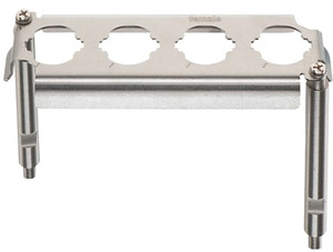 Halterahmen, für Buchseneinsätze, 4 x Han HC Modular 250, Baugröße: 24 B