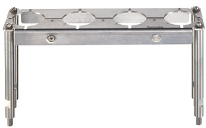 Halterahmen, für Buchseneinsätze, 4 x Han HC Modular 650, Baugröße: 34 HPR