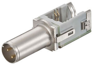 Steckverbinder preLink Schn.kl. anschl. Stift Zink-Druckguss vernickelt