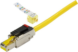 RJ45 Steckverbinder PRELINK RJ45 STVB., IP20 CAT.6A