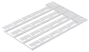 Bezeichnungsschild 20 Stück am Block