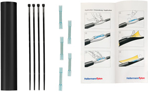 Kabel-Reparatur-Set schwarz