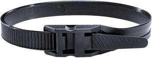 Kabelbinder 180x9mm schwarz