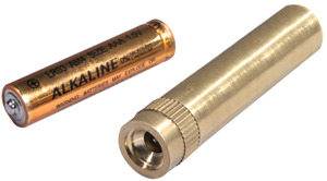 Kabeleinziehhilfe Leuchte aufschraubbar für Glasfasterstangen