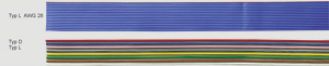 Flachbandleitung 2X0.14mm² VPE: 100 M