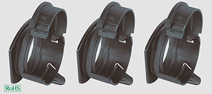 Schlauchverschraubung NW70 grau