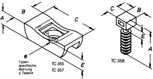 Montagesockel F.AUßENINSTALLATION VPE: 100 ST