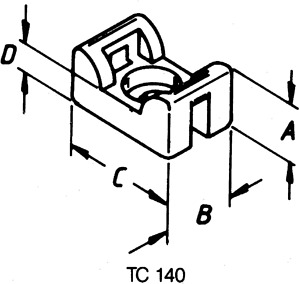 Befestigungssockel VPE: 500 ST