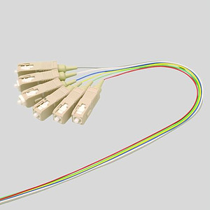 SC-FASER-PIGTAIL farbcodoiert 2MTR G50/125 OM3 12er