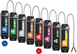 Digitales Kabellängenmessgerät Pack=10 Stück ufmaster im Set