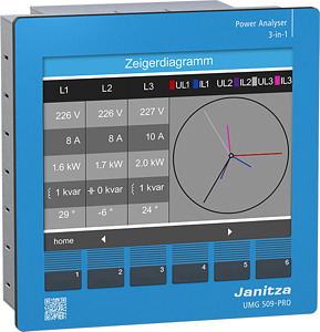 Multifunktionaler Spannungsqualitätsanalysator