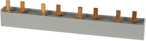 Steg-Verdrahtungsschiene 2p. 25mm² 8TE 27mm zzgl. Metallzuschläge