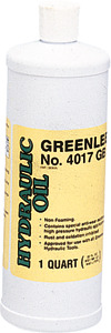 Hydrauliköl 0,35 Ltr. für GREENLEE-Hydraulikwerkzeuge
