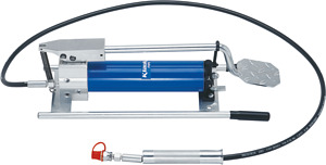 Fusspumpe 700 bar Zweistufenhydraulik Schlauch 2m