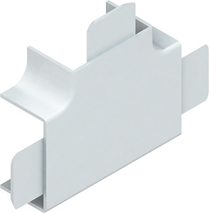 T-St. 90° Laschen 24x40mm Kunststoff ASA RAL9016 verkehrsweiß