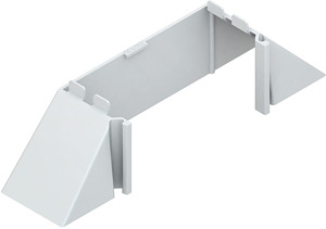 Abzweigstück 60x130mm grau für LDK/LSK