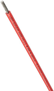 Einzelader 10qmm 50m Ring rot