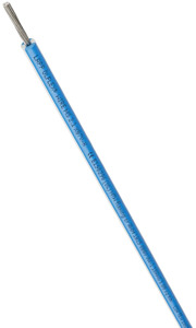 Einzelader 10qmm 50m Ring blau-weiss