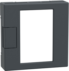 Zentralpl. f.Univer.Temp.-reg.-Ein. m. Touch-Display, anthrazit
