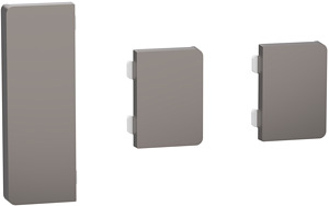 Tastsensor Flex KNX Merten System Design 3fach Wippe Nickelmetallic
