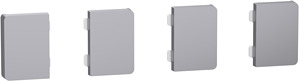 Tastsensor Flex KNX Merten System Design 4fach Wippe Edelstahl
