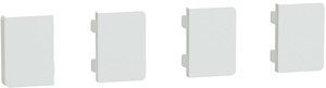 Tastsensor Flex KNX Merten System Design 4fach Wippen Lotosweiß