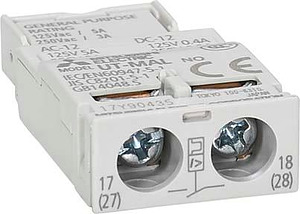 Meldeschalter. 1 x Schließer