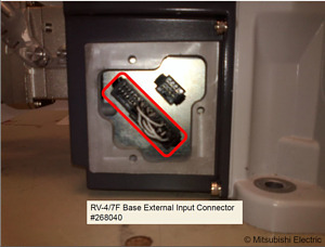 RV-4/7/13/20F Anschlussstecker-Set für alle freien Leitungen in Robote