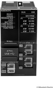 SPS iQ-R Serie CPU mit bis zu 80k S chritten, CC-Link IE Field/Control