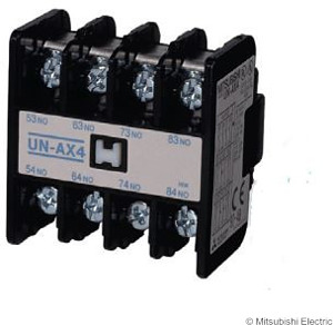 Hilfskontakte. 3S + 1Ö, front aufra stbar, für S(D)-N10 bis 65, SR(D)-N