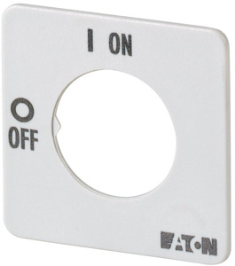 Frontschild verwendbar für T0 T3 P1 0/OFF - 1/ON