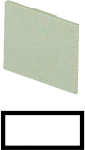 Einlegeschild blanko alufarben gravierbar 10x22mm