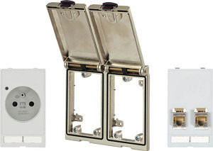 Modlink MSDD-Set besteht aus: 4000-68123-0000000 (Einbaurahmen 2-