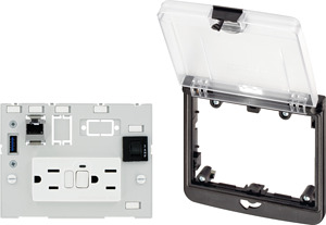 Modlink MSDD-Set: Einbaurahmen 4000 Einsatz 4000-68000-4100000