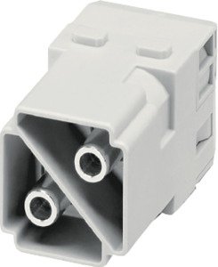 Stiftmodul, 2-polig, Axialschrauban 1000 V, 100 A
