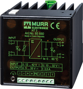 AC-DC/DC-Wandler IN:10-32V AC/12-42 OUT:5-35V/3,5A DC