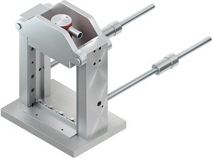 Werkzeug, Grundgestell für Scherpla tten, Typ 1, 250x240x19,5 mm, Stahl