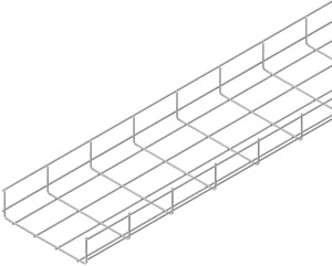 U-Gitterrinne 60x200mm d=35mm Edelstahl Werkstoff-Nr.: 1.4301 1.4