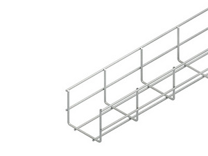 U-Gitterrinne 85x300mm d=40mm feuerverzinkt DIN EN ISO 1461