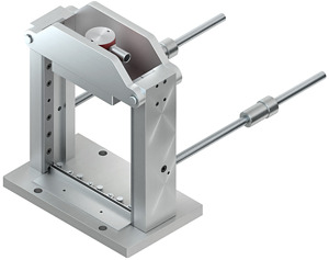 Werkzeug, Grundgestell für Scherpla tten, Typ 2, 300x300x19,5 / 29,5 mm